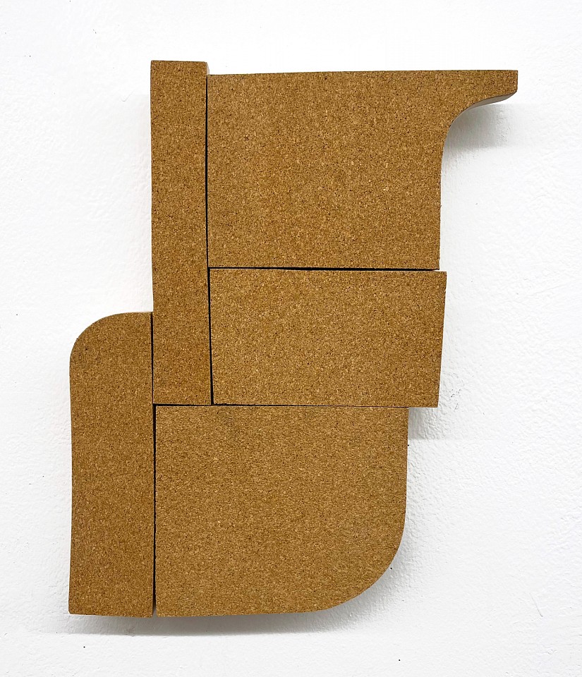 Andrew Zimmerman
Cork, 2024
ZIM1178
Cork on MDF, 14 1/2 x 12 1/2 x 1 1/2 inches