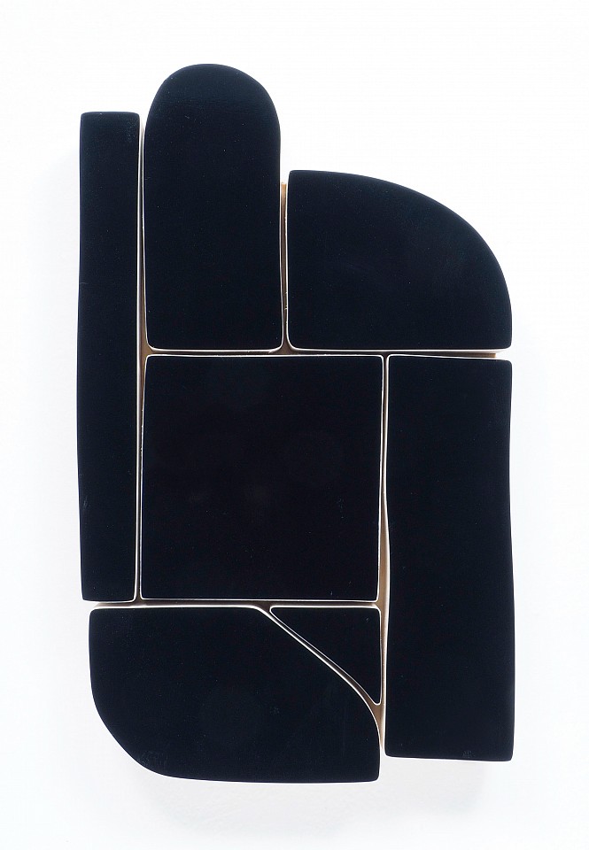 Andrew Zimmerman
Midnight Black, 2024
ZIM1173
Automotive paint on wood, 16 1/2 x 10 x 1 1/2 inches