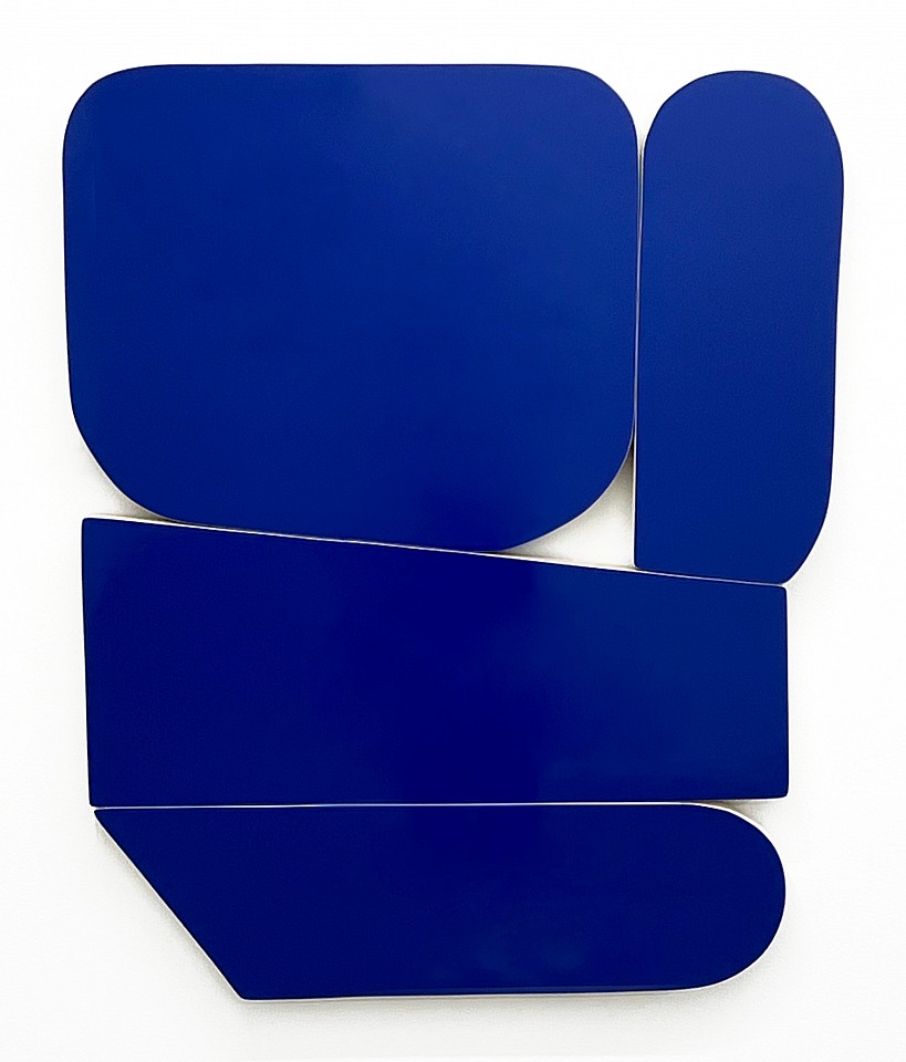 Andrew Zimmerman
True Blue, 2024
ZIM1167
Automotive paint on wood, 40 x 29 x 1 1/2 inches