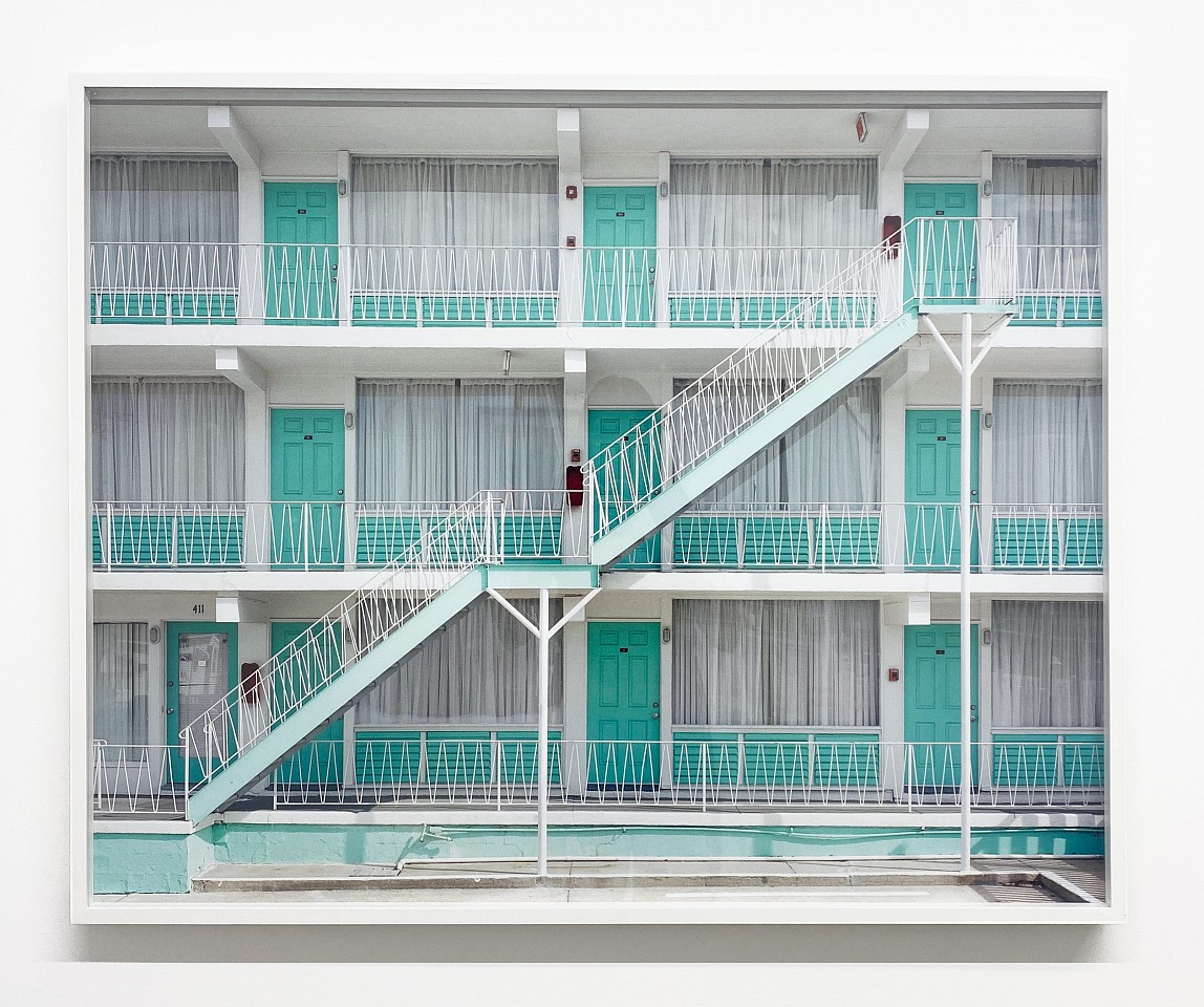 Tyler Haughey
Island Breeze Motel, 2023
HAUGH040
archival pigment print, 24 x 30 inches, AP / 32 x 40 inches, edition of 12 / 40 x 50 inches, edition of 9