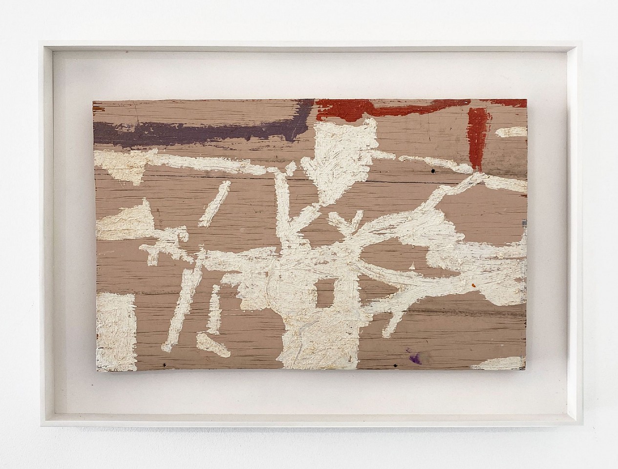 Sean Noonan
Cessat, 2024
noon062
oil on found wood, 16 x 22 1/2 inches framed