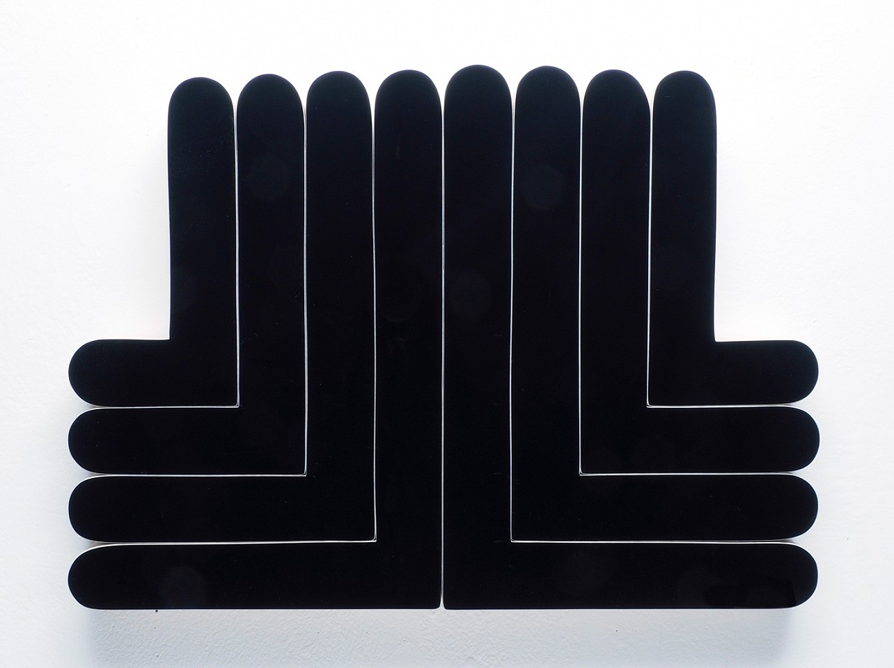 Andrew Zimmerman
Midnight Black 2, 2024
ZIM1193
Automotive paint on wood, 15 x 22 inches