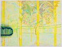 Nick Benfey (LA), Yellow Cloister And City
2024, oil on canvas