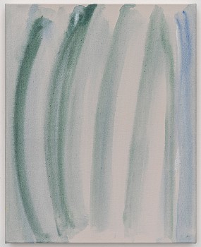 Work:&nbsp;Untitled, 2025 acrylic on canvas 19 3/4 x 16 inches BARL993