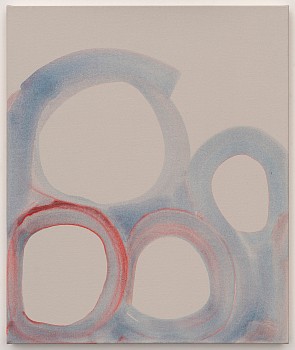 Work:&nbsp;Untitled, 2025 acrylic on canvas 23 1/2 x 20 inches BARL1006