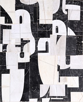 Cecil Touchon -&nbsp;FS4285ct25, 2025 collage on paper 9 x 7 1/2 inch image / 18 x 15 inch paper TOUCH2399