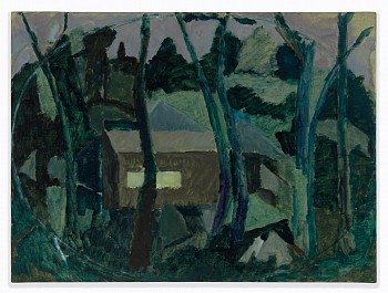 Work: Cotton Whispers, 2025 oil on linen over board 23 x 31 inches KAO053