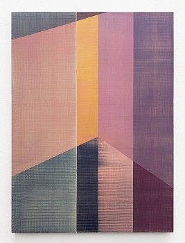 Karin Schaefer -&nbsp;Level Up, 2025 oil on panel 30 x 22 inches SCHAE148