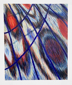 Work:&nbsp;Sarah Davidson Blue Wing, 2025 oil on linen 36 x 30 inches Dav001