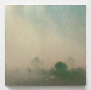 Work: Michael Abrams Fairlee, 2025 oil on canvas 40 x 40 inches ABR454