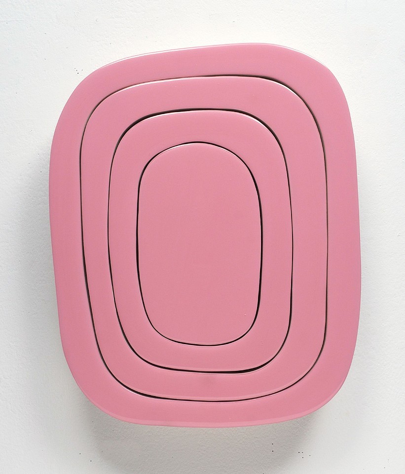 Andrew Zimmerman
Pink Oval (2025.19), 2025
ZIM1242
acrylic paint and epoxy resin on wood, 16 x 13 x 2 1/4 inches