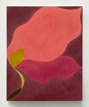Vinna Begin -&nbsp;Rosa, 2026 pigment on canvas 20 x 16 inches BEG151