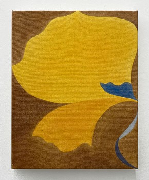 Vinna Begin -&nbsp;Greeting, 2026 pigment on canvas 20 x 16 inches BEG153