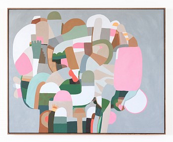Jen Wink Hays -&nbsp;Buxus, 2026 oil on canvas 48 x 60 inches JWH178