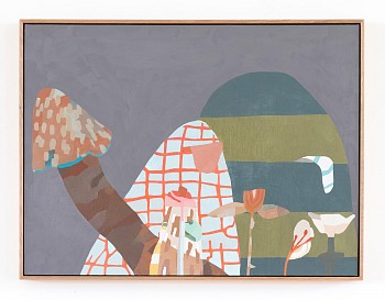 Jen Wink Hays -&nbsp;Umbo, 2026 oil on canvas 30 x 40 inches JWH195