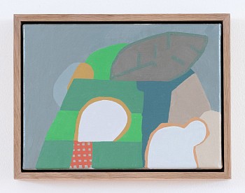 Jen Wink Hays -&nbsp;Setting, 2026 oil on canvas 9 x 12 inches / 10 &frac14; x 13 &frac14; inches framed JWH201